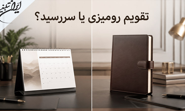 تقویم رومیزی یا سررسید؟ کدام هدیه سازمانی ماندگاری و بازده تبلیغاتی بیشتری دارد؟