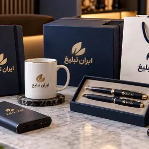 لوگوی بزرگ بهتر است یا کوچک؟ اصول برندینگ روی هدایای تبلیغاتی